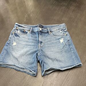 GAP Women's Light Blue Jean Shorts